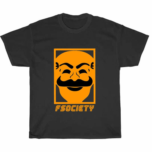 FSociety Mr. Robot Movie Logo Men's Unisex T Shirt Size S to 3XL