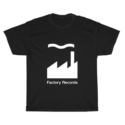 Factory Records Logo Men's Unisex T Shirt Size S to 3XL