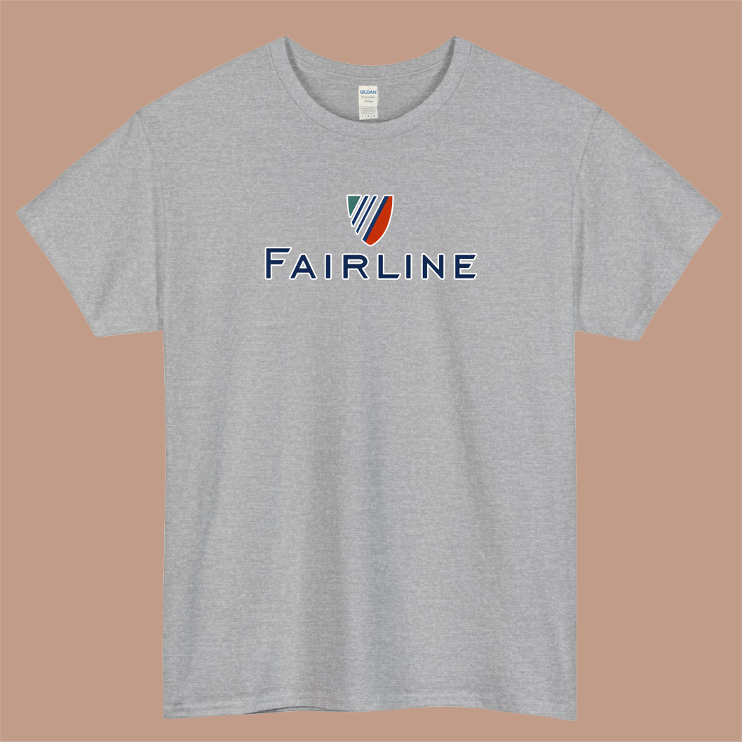 Fairline Logo Mens Unisex Short Sleeve T-Shirt Size S-3XL