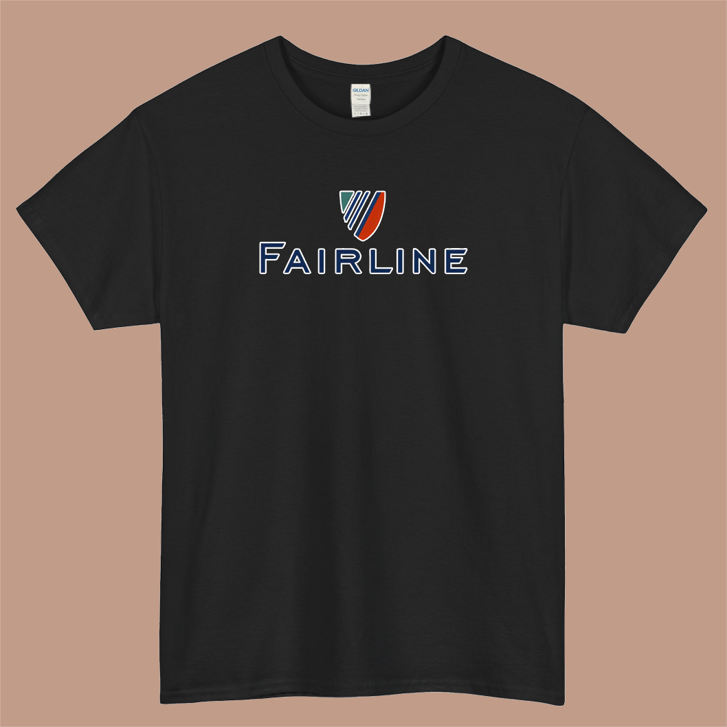 Fairline Logo Mens Unisex Short Sleeve T-Shirt Size S-3XL