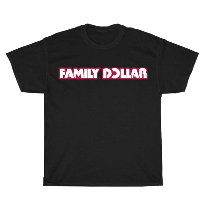 Family Dollar Logo Men's Unisex T Shirt Size S to 3XL