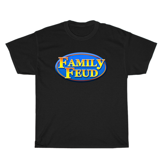 Family Feud TV Show Gameshow Logo Men's Unisex T Shirt Size S to 3XL