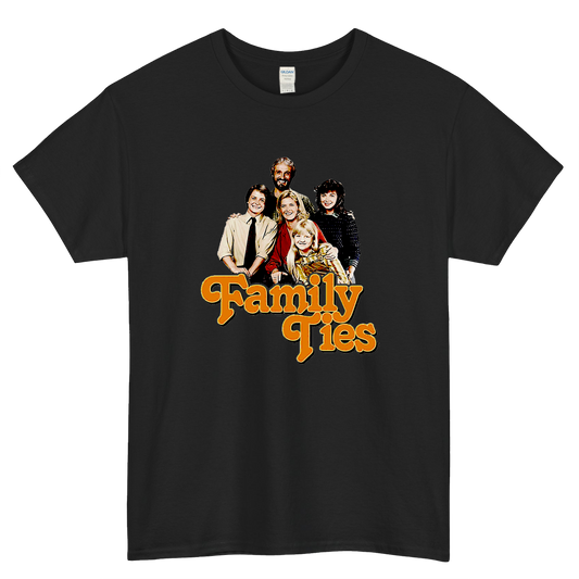 Family Ties Logo Mens Unisex Short Sleeve T-Shirt Size S-3XL - P