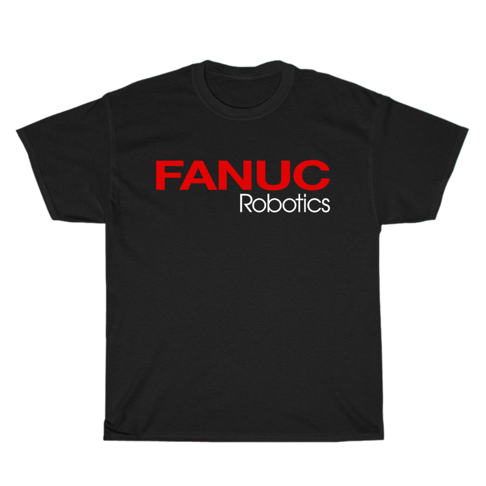Fanuc Robotics Industrial robots logo Men's Unisex T Shirt Size S to 3XL