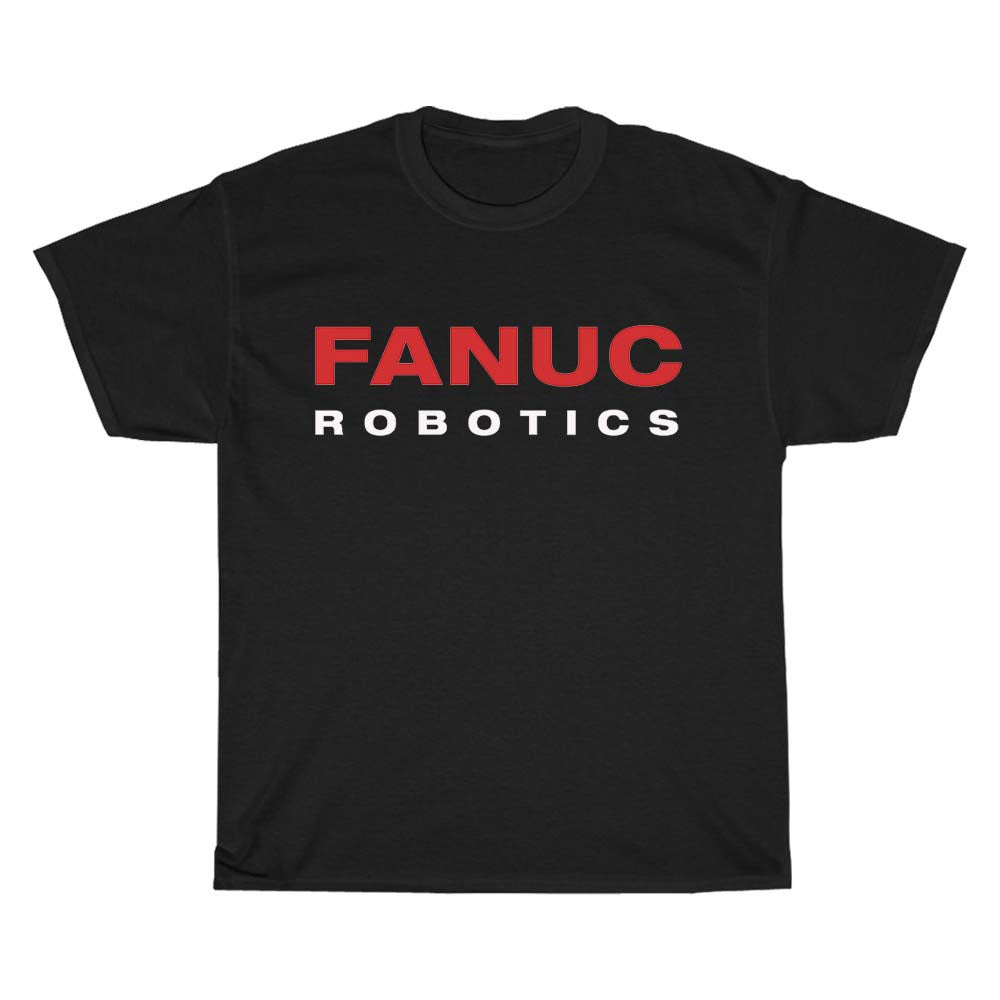 Fanuc Robotics Logo Men's Unisex T Shirt Size S to 3XL
