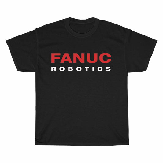Fanuc Robotics Logo Men's Unisex T Shirt Size S to 3XL