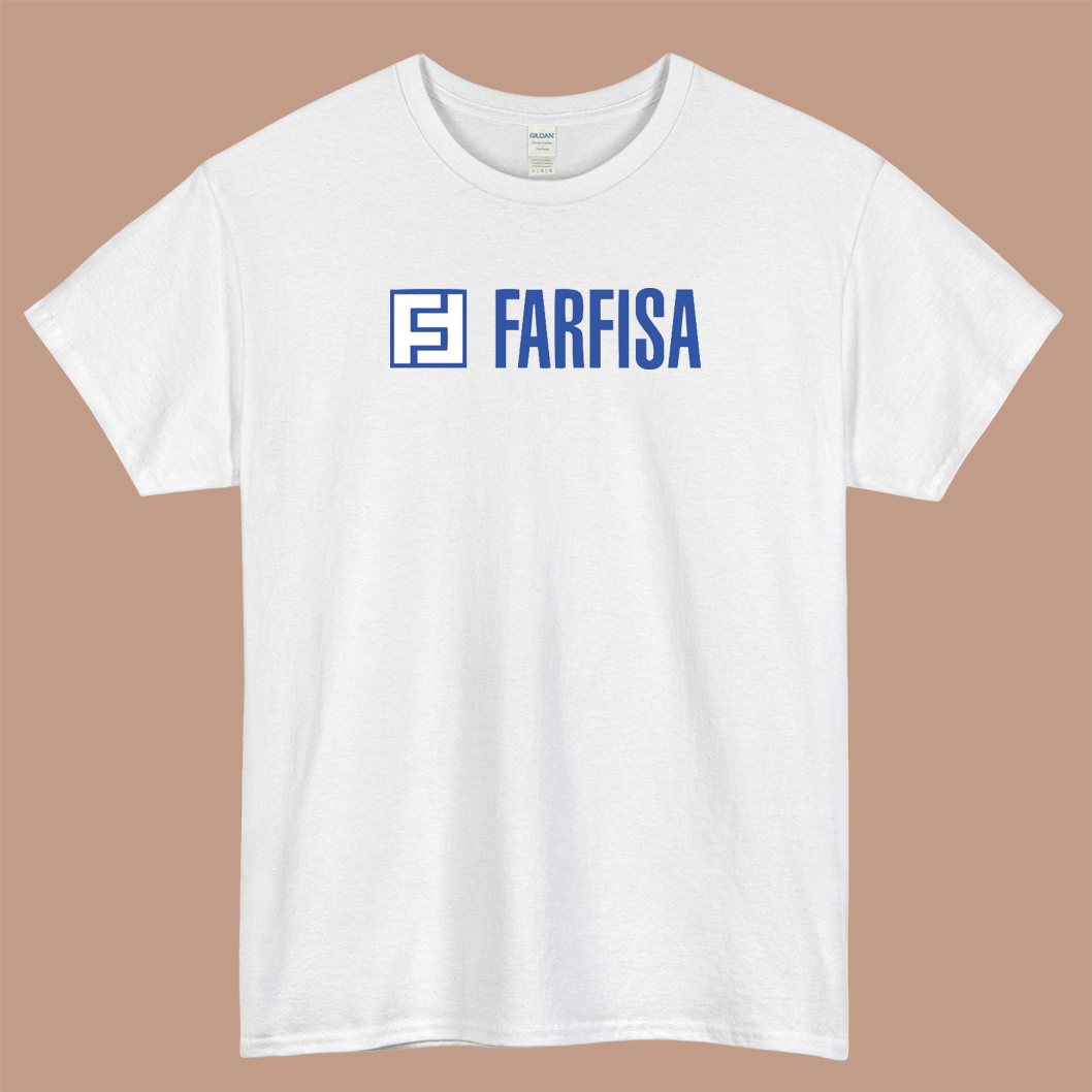 Farfisa combo organ blue Italian Logo Mens Unisex Short Sleeve T-Shirt Size S-3XL - P