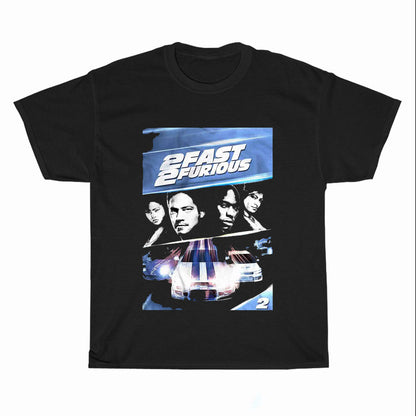 Fast 2 Furious logo Unisex Men's T Shirt Size S to 3XL