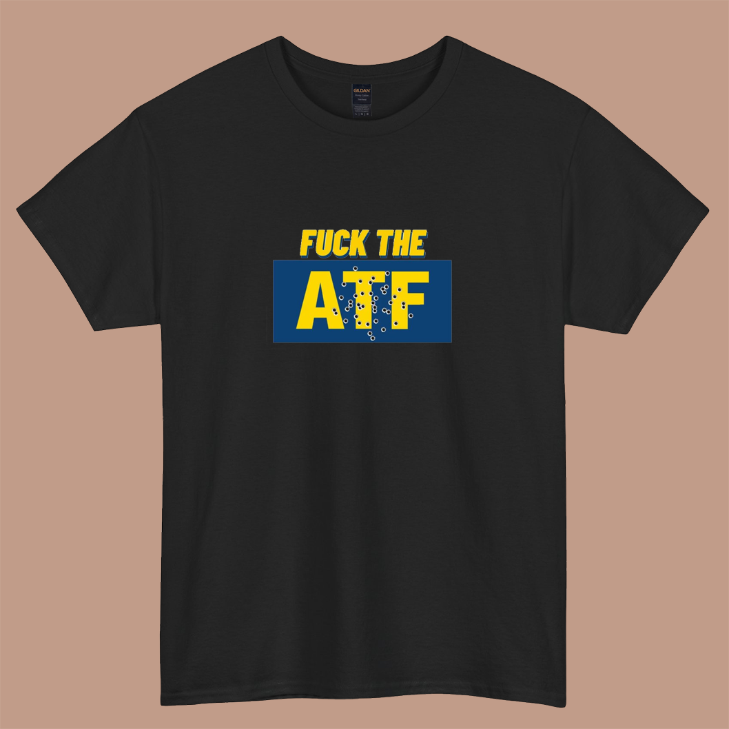 Fck The ATF Logo short sleeve t shirt S-3XL -P