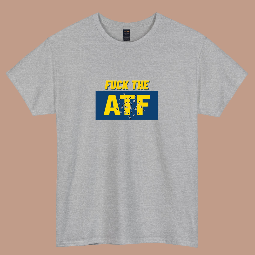 Fck The ATF Logo short sleeve t shirt S-3XL -P
