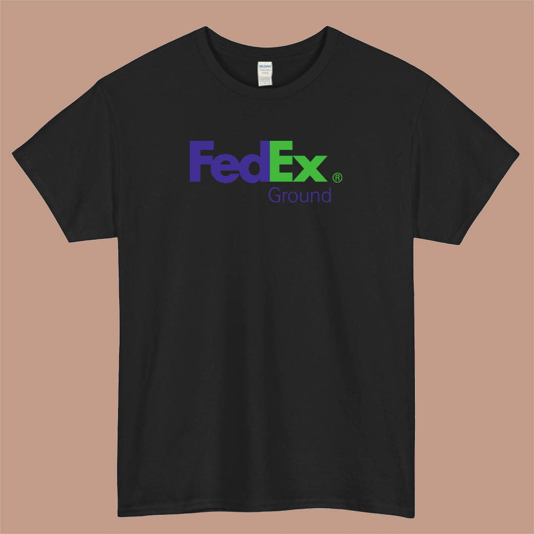 FedEx Ground Logo Mens Unisex Short Sleeve T-Shirt Size S-3XL - P
