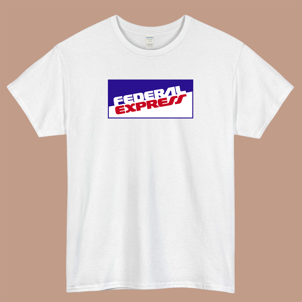 Federal Express Logo Mens Unisex Short Sleeve T-Shirt Size S-3XL - P