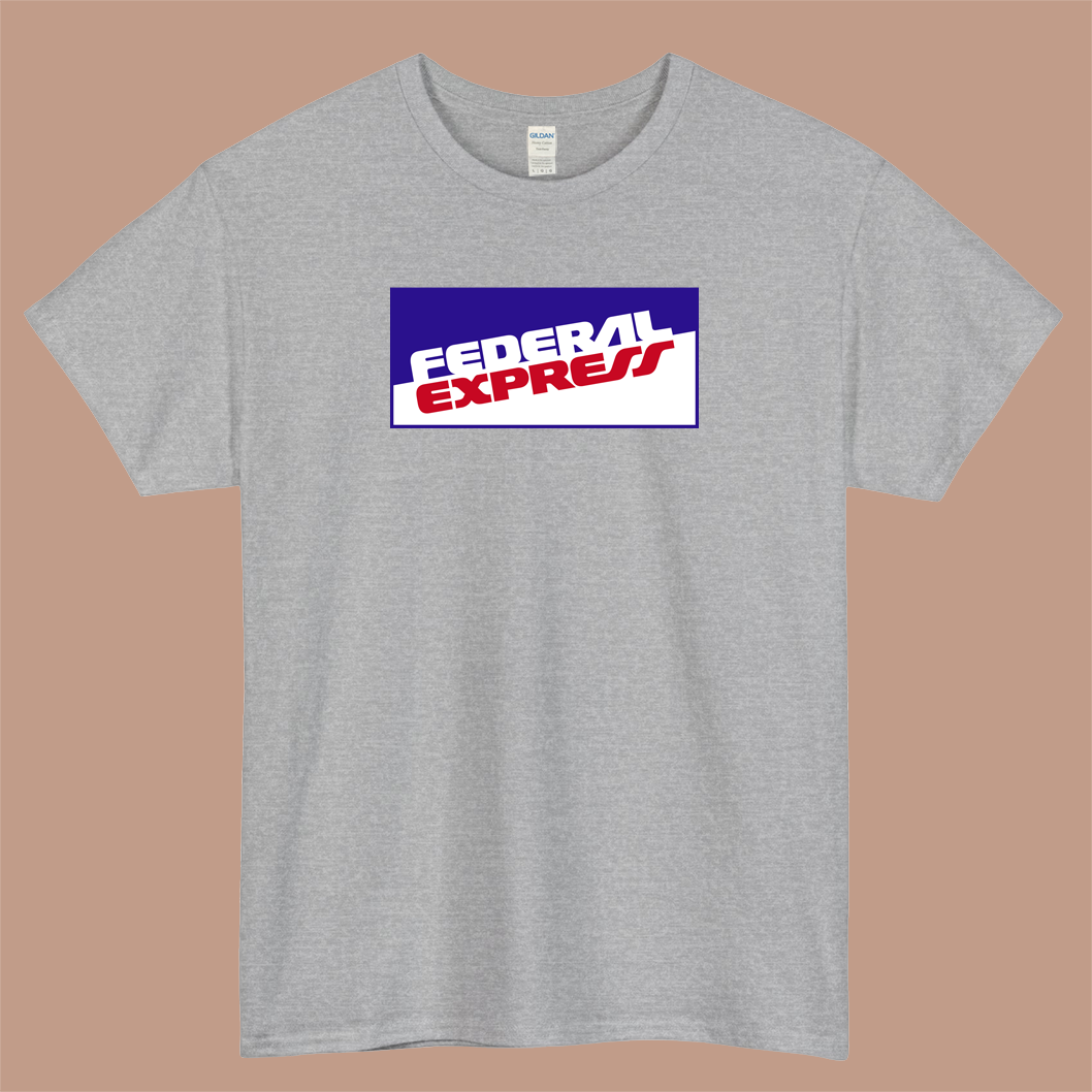 Federal Express Logo Mens Unisex Short Sleeve T-Shirt Size S-3XL - P