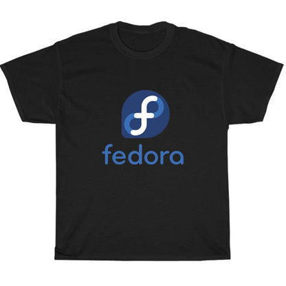 Fedora Linux Logo Men's Unisex T Shirt Size S to 3XL