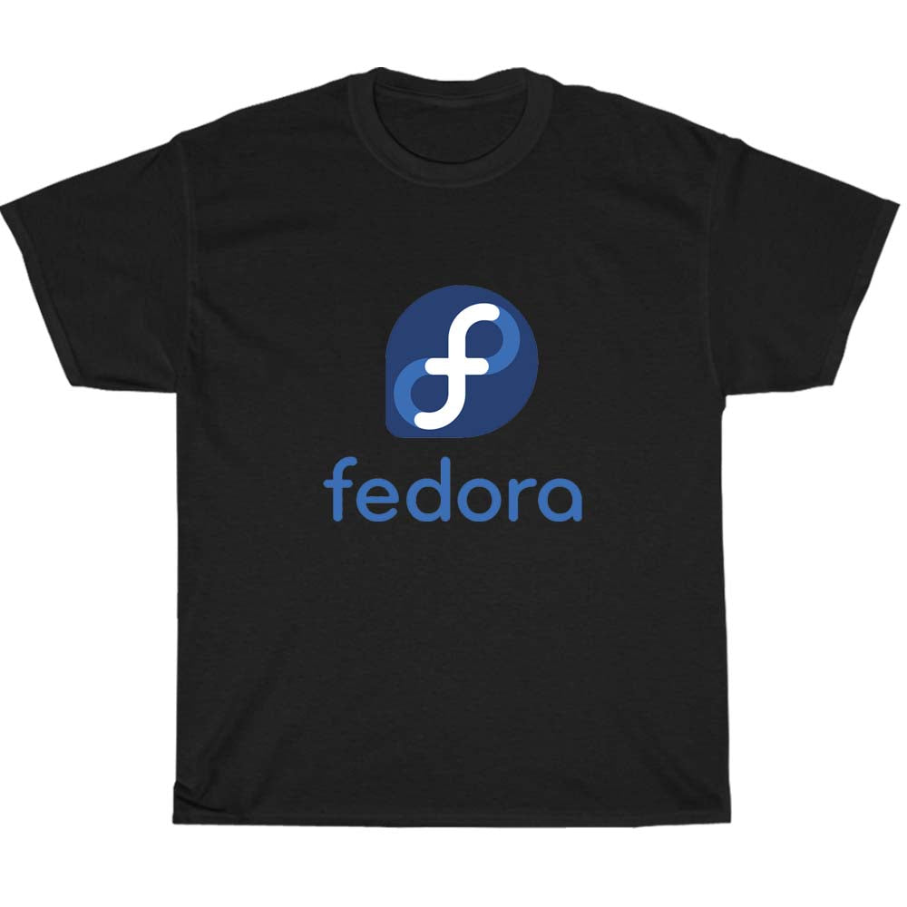 Fedora Linux Logo Men's Unisex T Shirt Size S to 3XL