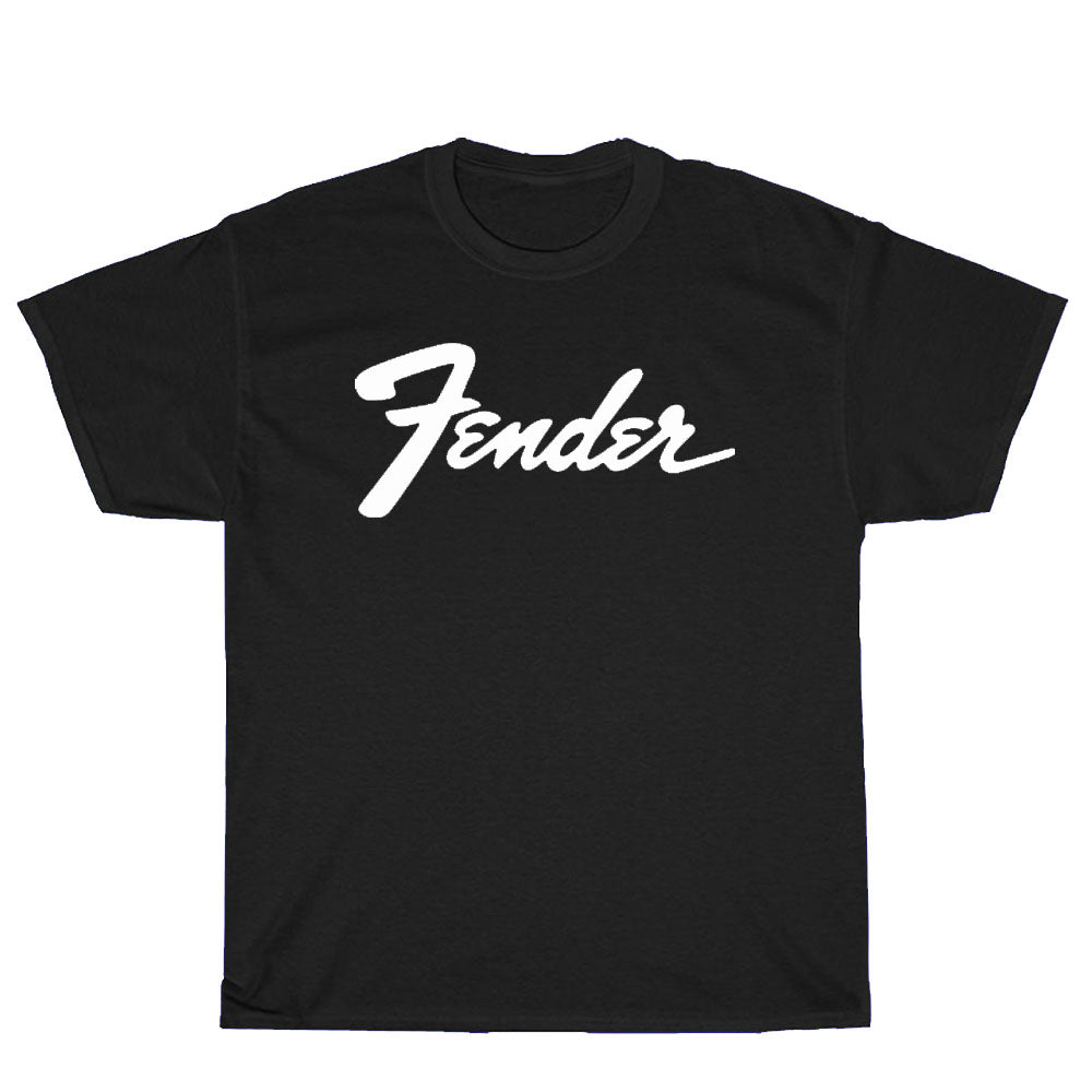 Fender Telecaster Guitars Logo Men's Unisex T Shirt Size S to 3XL