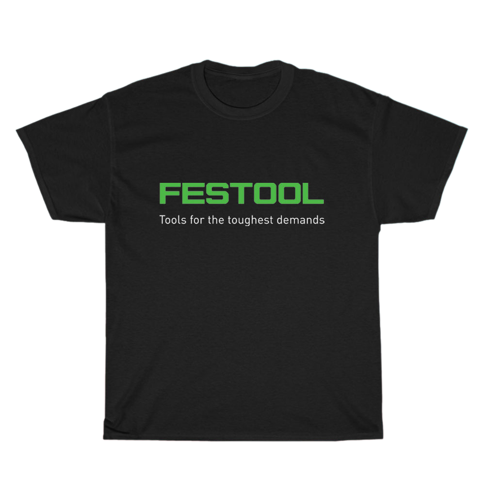 Festool Tools Logo Men's Unisex T Shirt Size S to 3XL