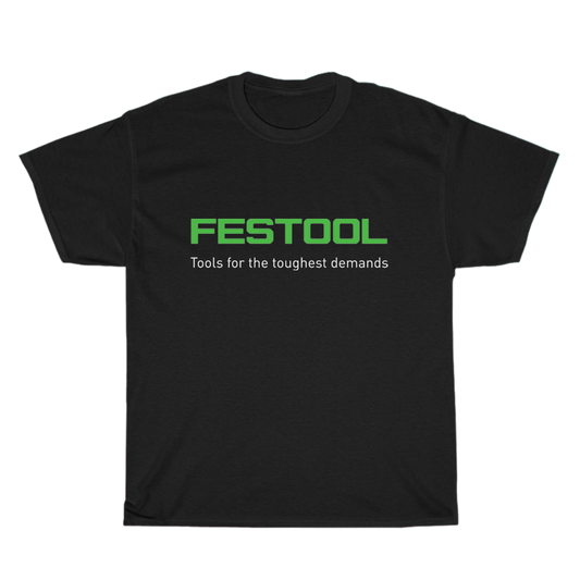 Festool Tools Logo Men's Unisex T Shirt Size S to 3XL