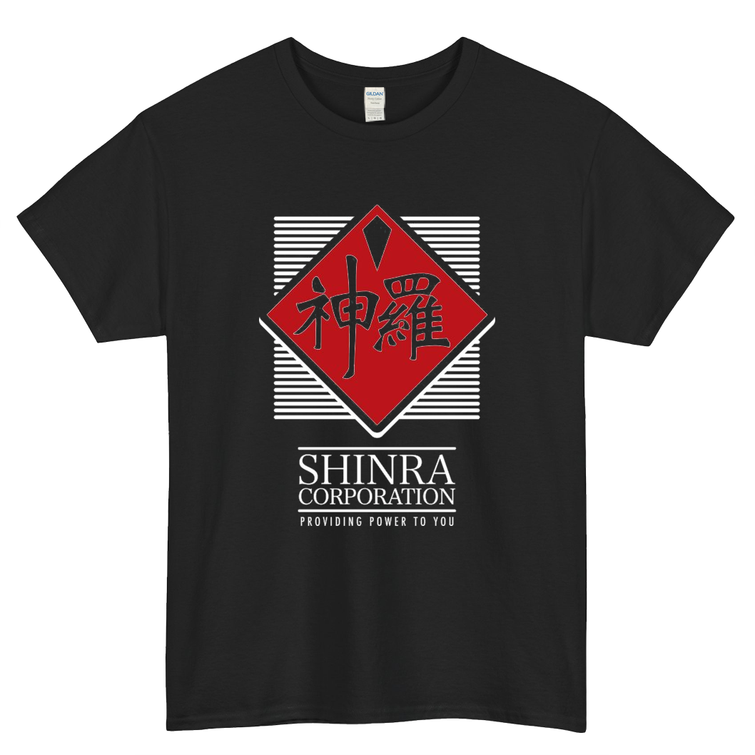 Final Fantasy VII Shinra Corp Logo Mens Unisex Short Sleeve T-Shirt Size S-3XL - P