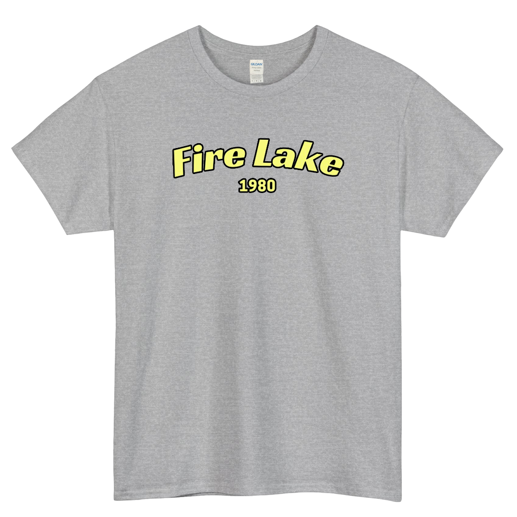 Fire Lake 1980 Logo Mens Unisex Short Sleeve T-Shirt Size S-3XL - P