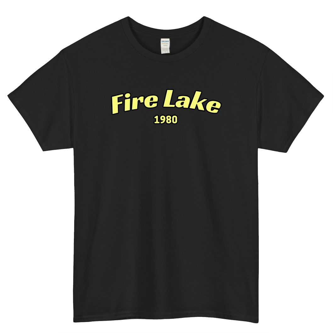 Fire Lake 1980 Logo Mens Unisex Short Sleeve T-Shirt Size S-3XL - P
