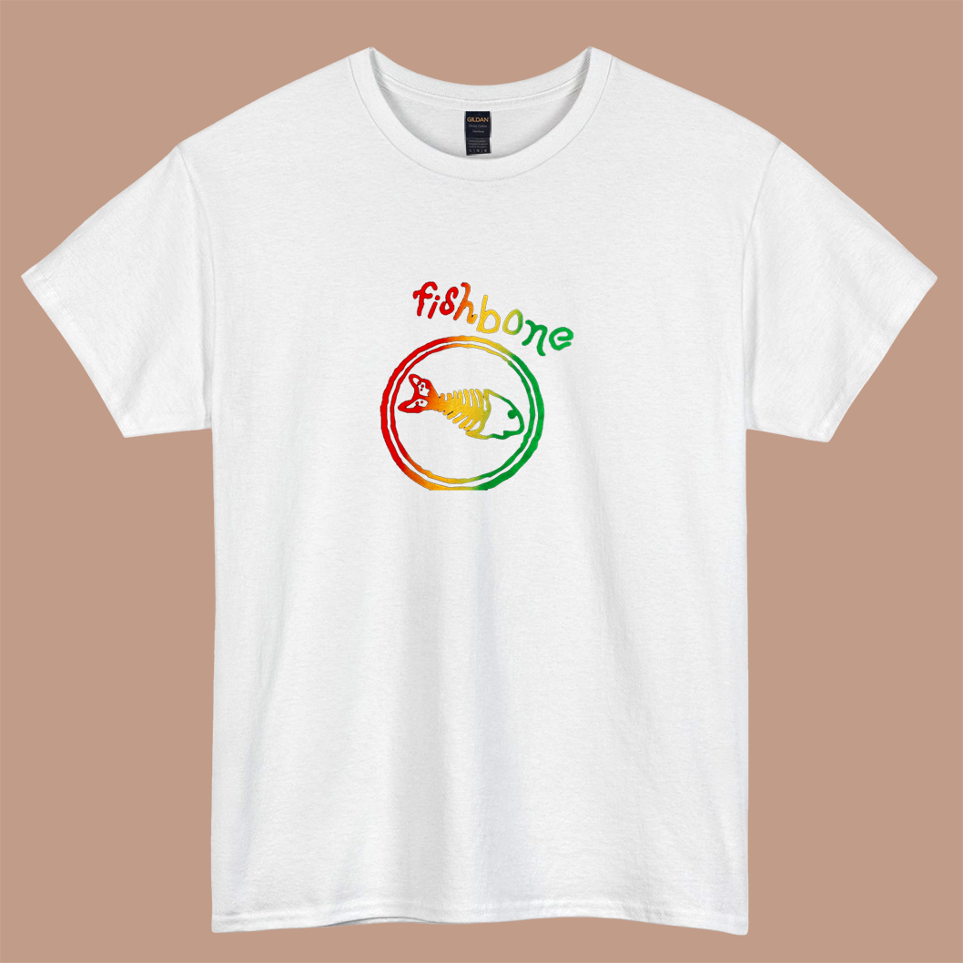 Fishbone logo short sleeve t shirt size S-3XL- P