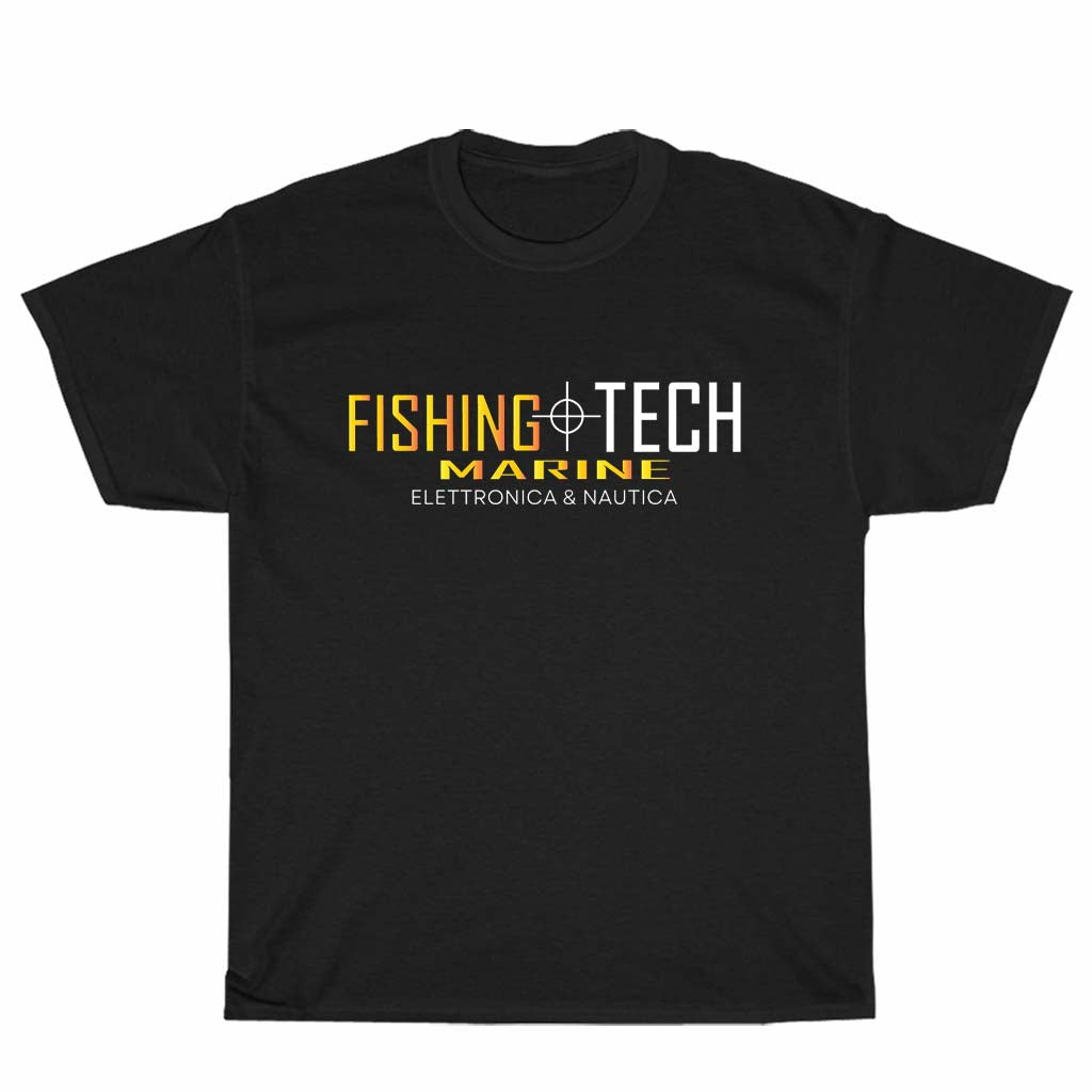 Fishing Tech Marine Logo Men's Unisex T Shirt Size S to 3XL