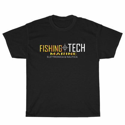Fishing Tech Marine Logo Men's Unisex T Shirt Size S to 3XL