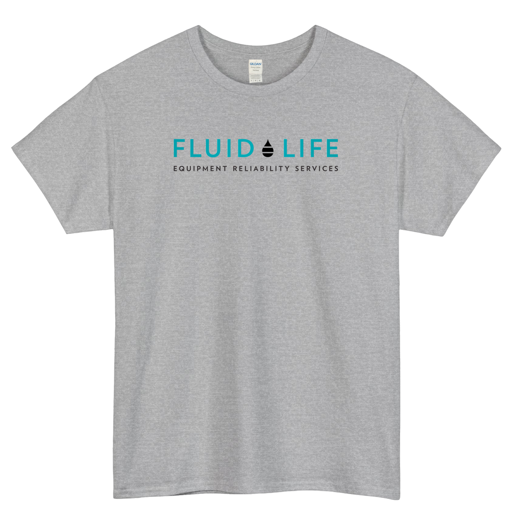 Fluid Life Logo Mens Unisex Short Sleeve T-Shirt Size S-3XL - P
