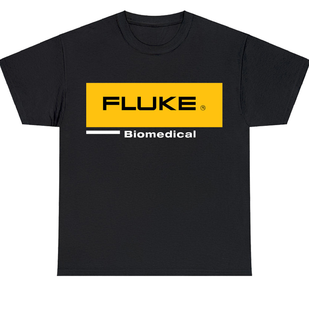 Fluke Biomedical Electronics Logo Men's Unisex T Shirt Size S to 3XL