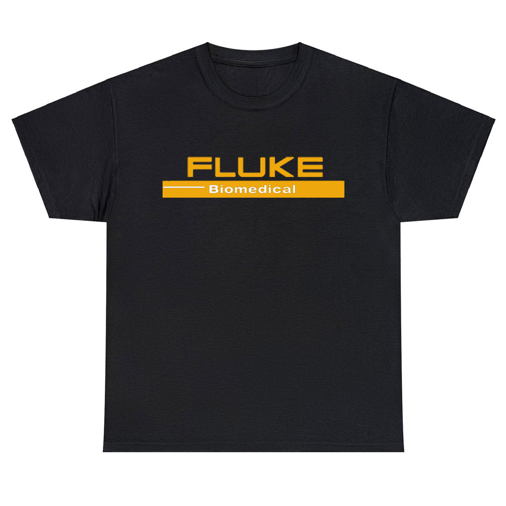 Fluke Biomedical Electronics Logo Unisex Men's T Shirt Size S to 3XL