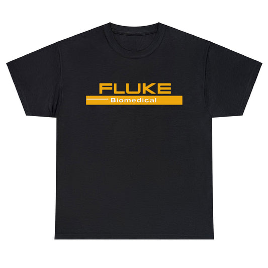 Fluke Biomedical Electronics Logo Unisex Men's T Shirt Size S to 3XL