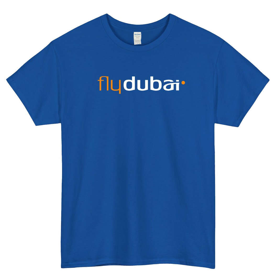 Fly DUBAI LOGO SHORT SLEEVE T SHIRT -P