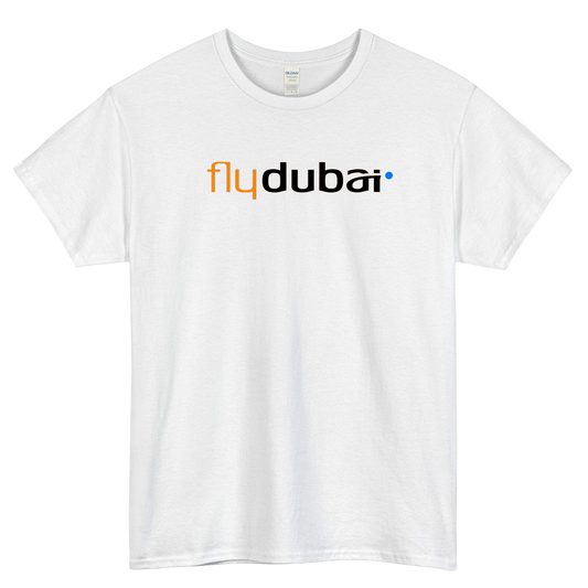 Fly DUBAI LOGO SHORT SLEEVE T SHIRT -P