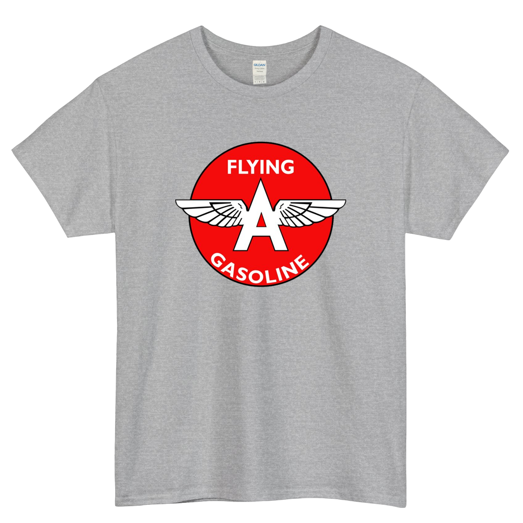 Flying A Gasoline Logo Mens Unisex Short Sleeve T-Shirt Size S-3XL - P