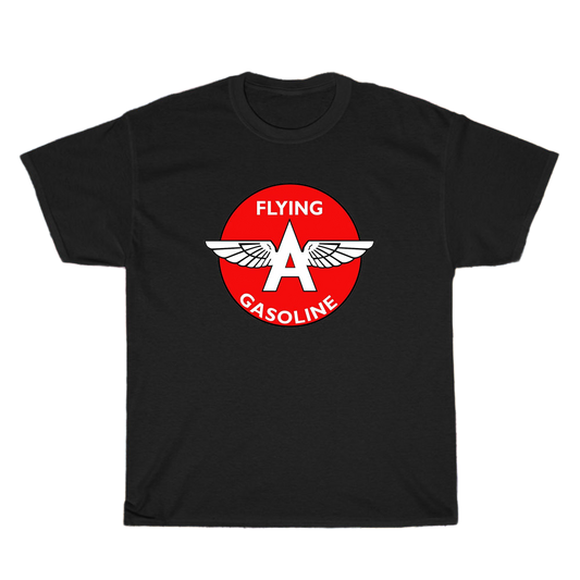 Flying A Gasoline Oil Logo Men's Unisex T Shirt Size S to 3XL