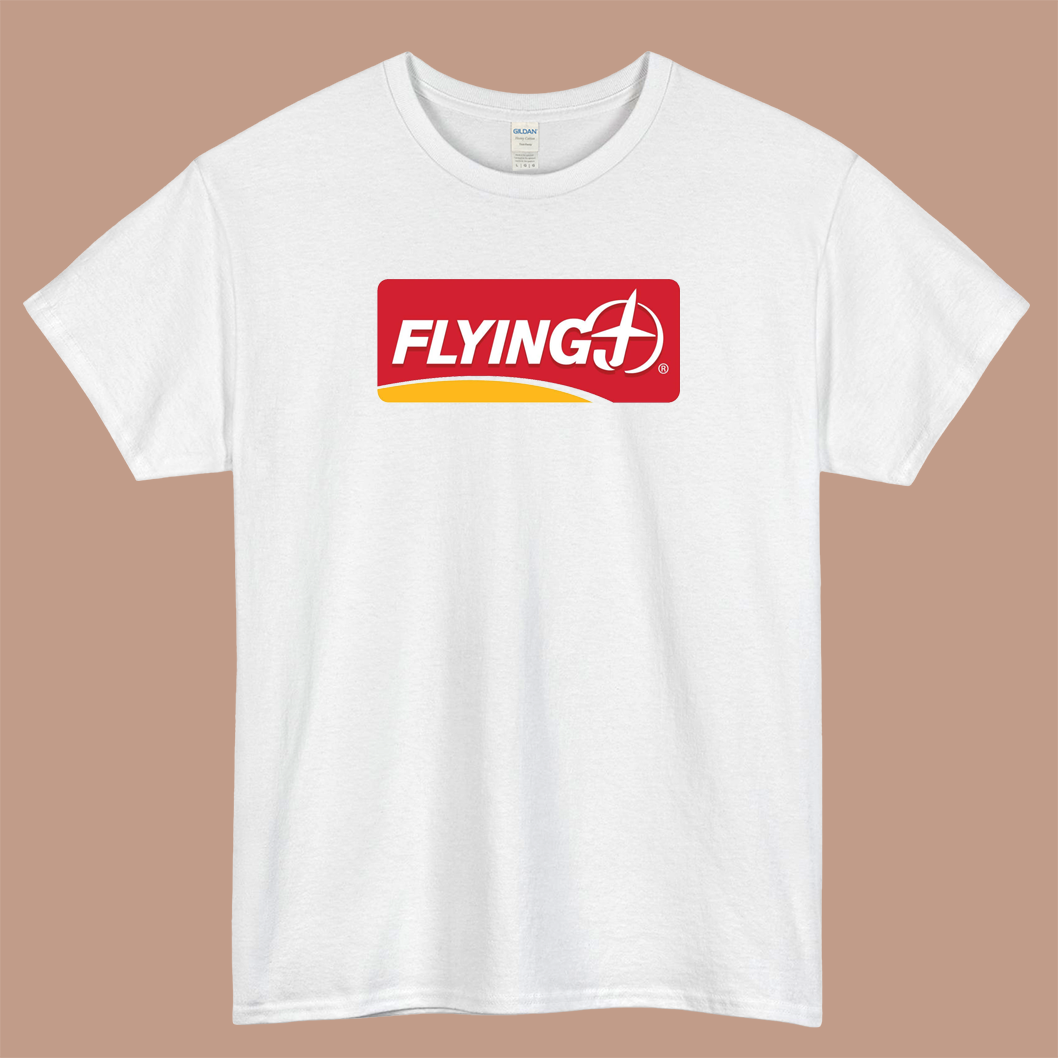 Flying J Logo Mens Unisex Short Sleeve T-Shirt Size S-3XL - P