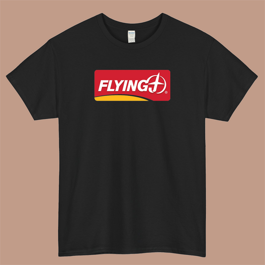 Flying J Logo Mens Unisex Short Sleeve T-Shirt Size S-3XL - P