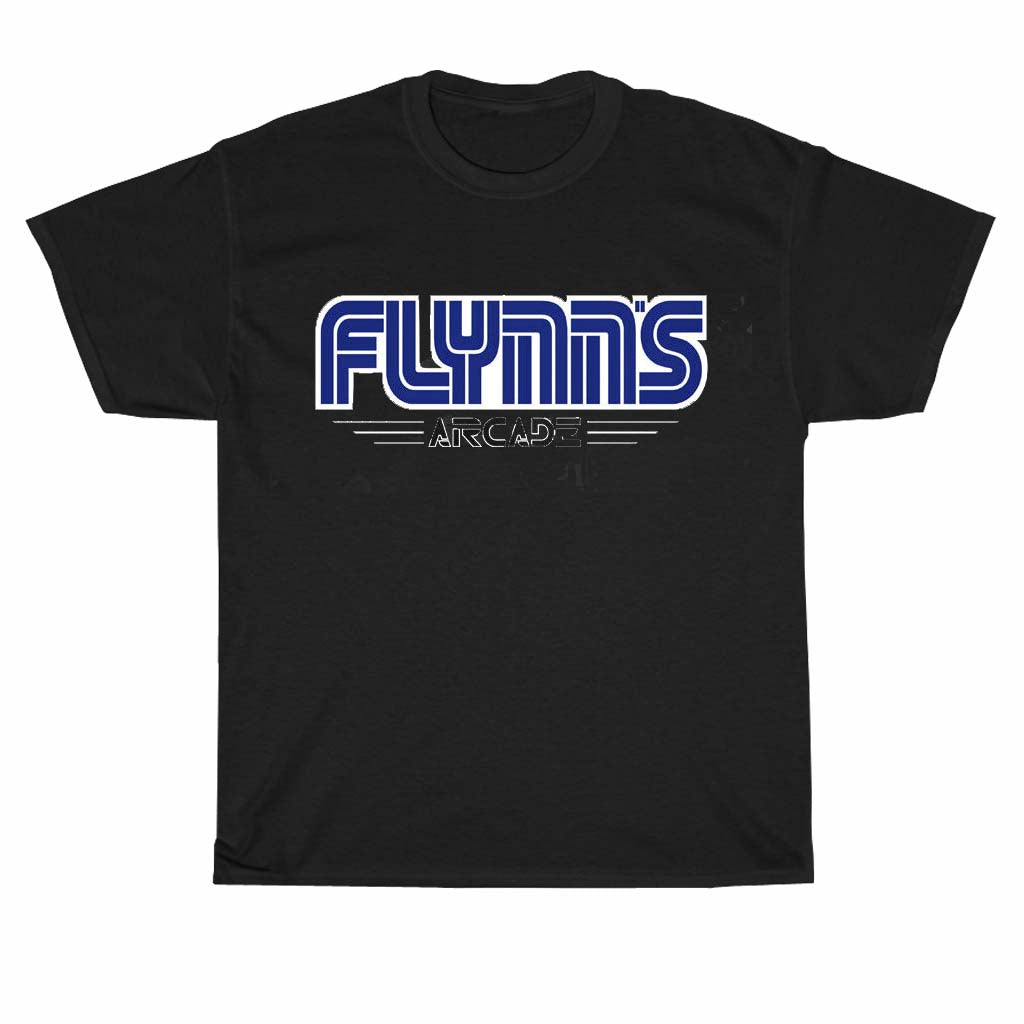 Flynn's Arcade Game Gaming Logo Men's Unisex T Shirt Size S to 3XL