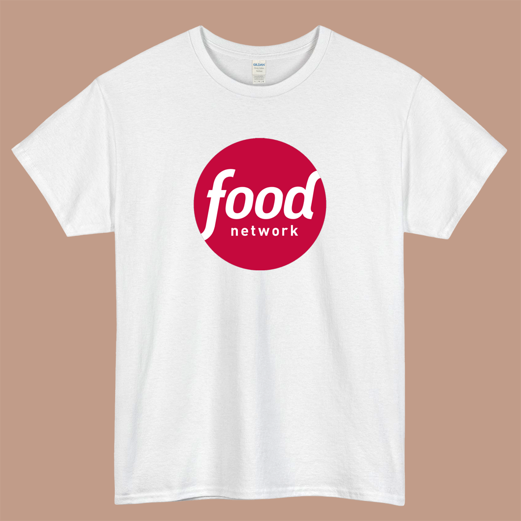 Food Netwok Logo Mens Unisex Short Sleeve T-Shirt Size S-3XL