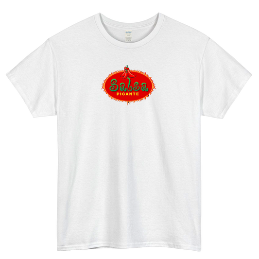 Foods salsa picante Logo SLEEVE T SHIRT -P
