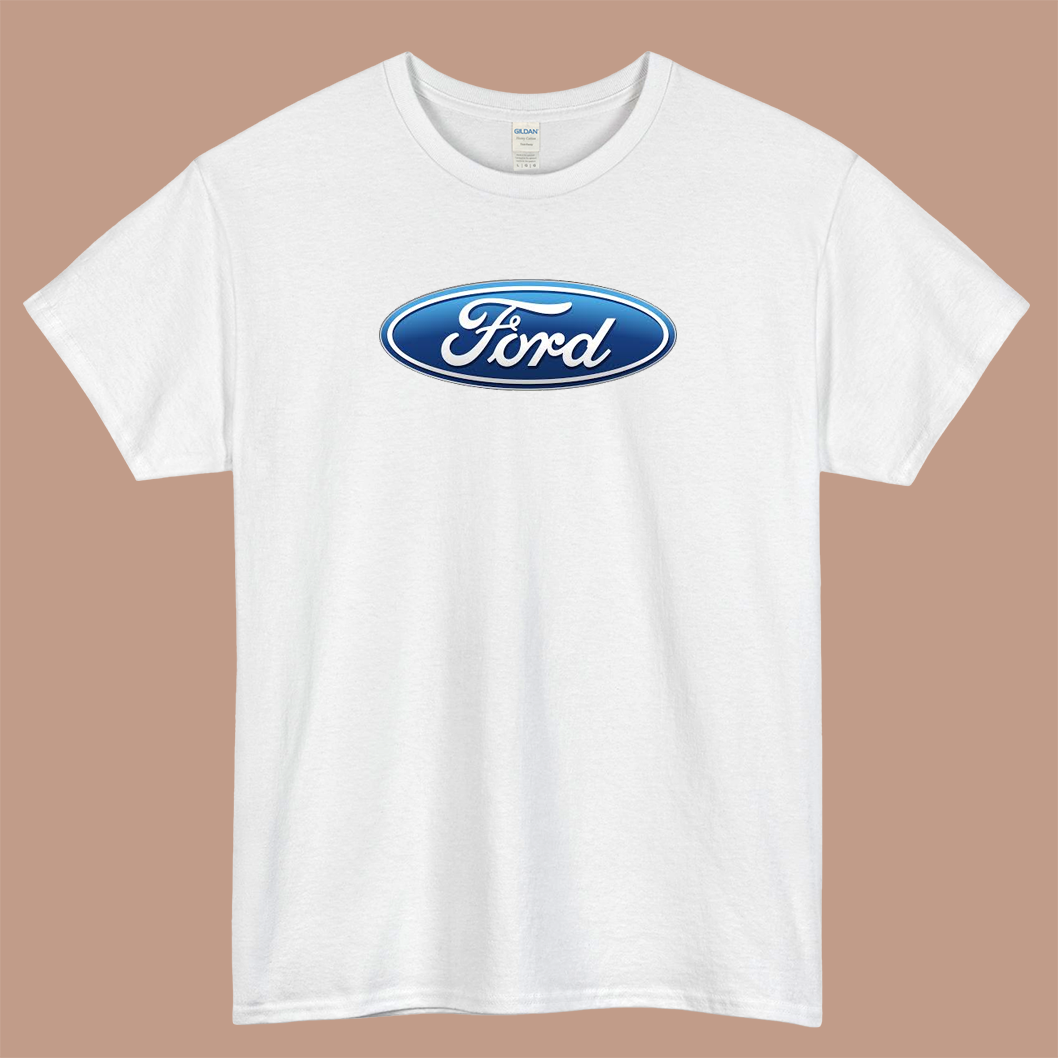 Ford Car Brand Logo Mens Unisex Short Sleeve T-Shirt Size S-3XL