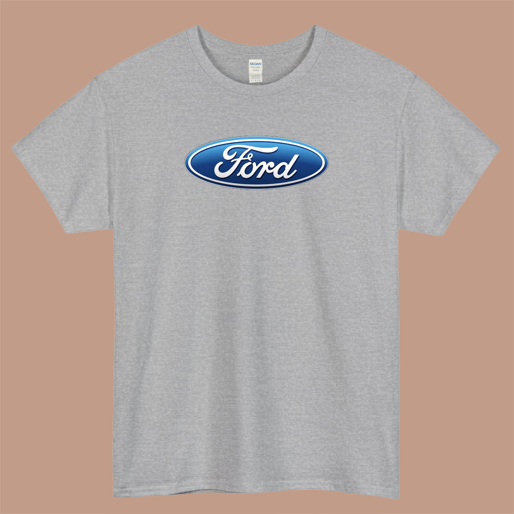 Ford Car Brand Logo Mens Unisex Short Sleeve T-Shirt Size S-3XL