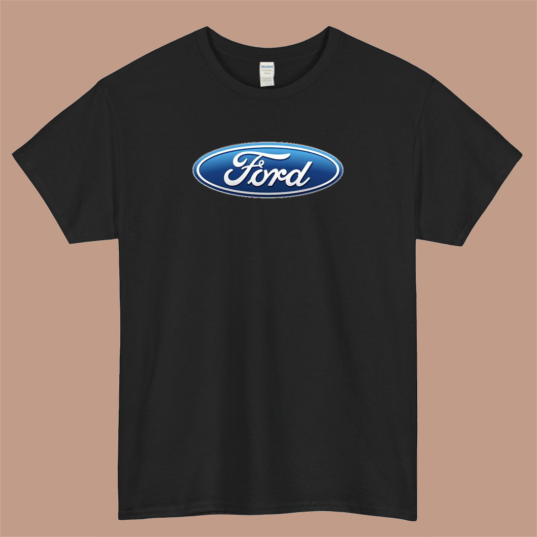 Ford Car Brand Logo Mens Unisex Short Sleeve T-Shirt Size S-3XL