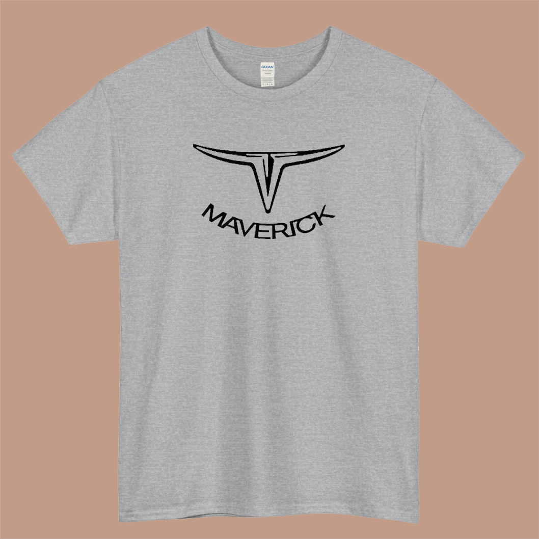 Ford Maverick Design Logo Mens Unisex Short Sleeve T-Shirt Size S-3XL - P