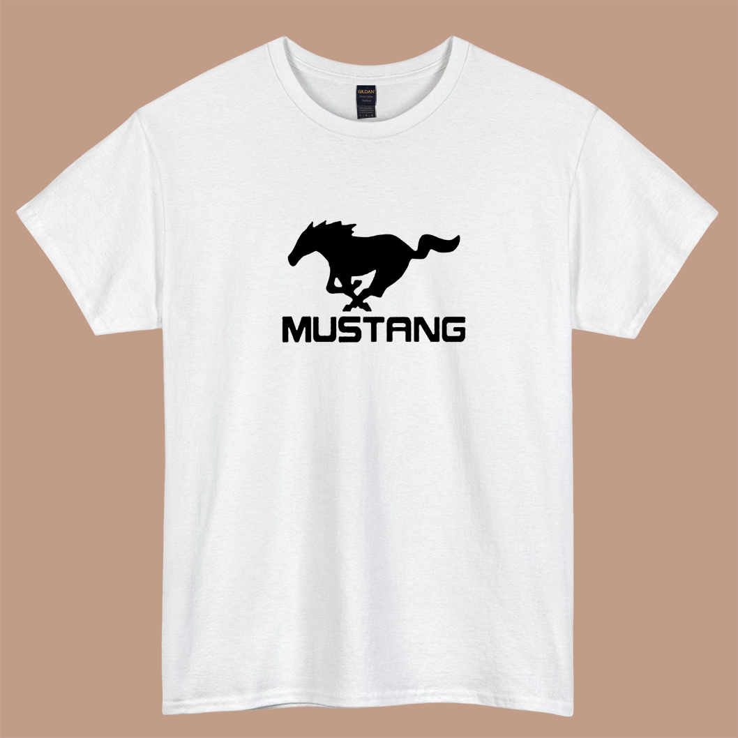 Ford Mustang logo short sleeve t shirt S-3XL -P