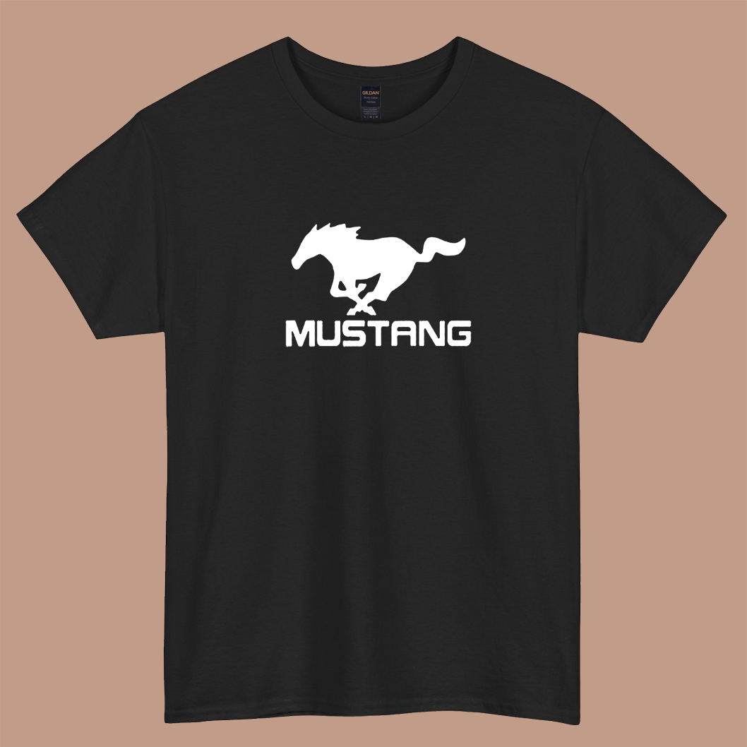 Ford Mustang logo short sleeve t shirt S-3XL -P