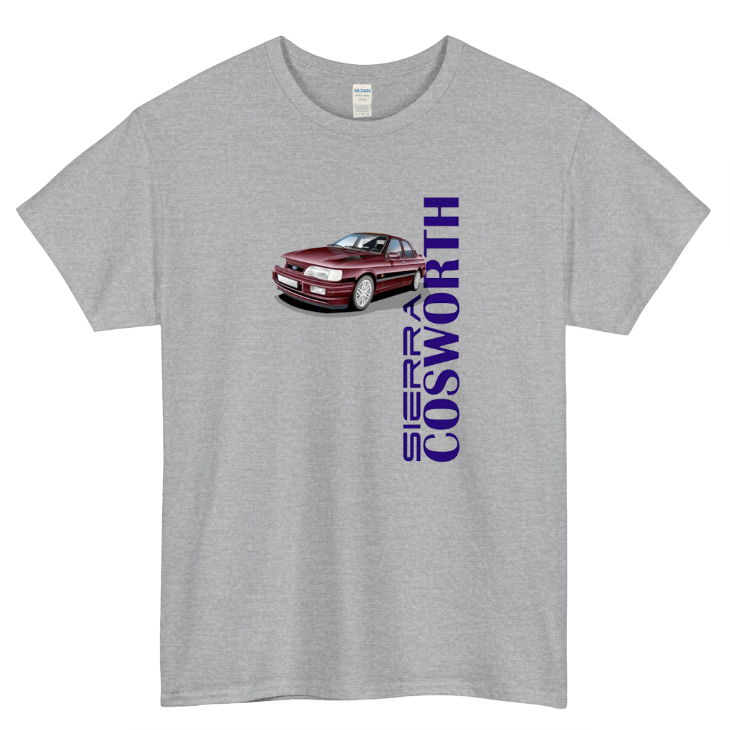 Ford Sierra Rs Cosworth Logo Mens Unisex Short Sleeve T-Shirt Size S-3XL - P