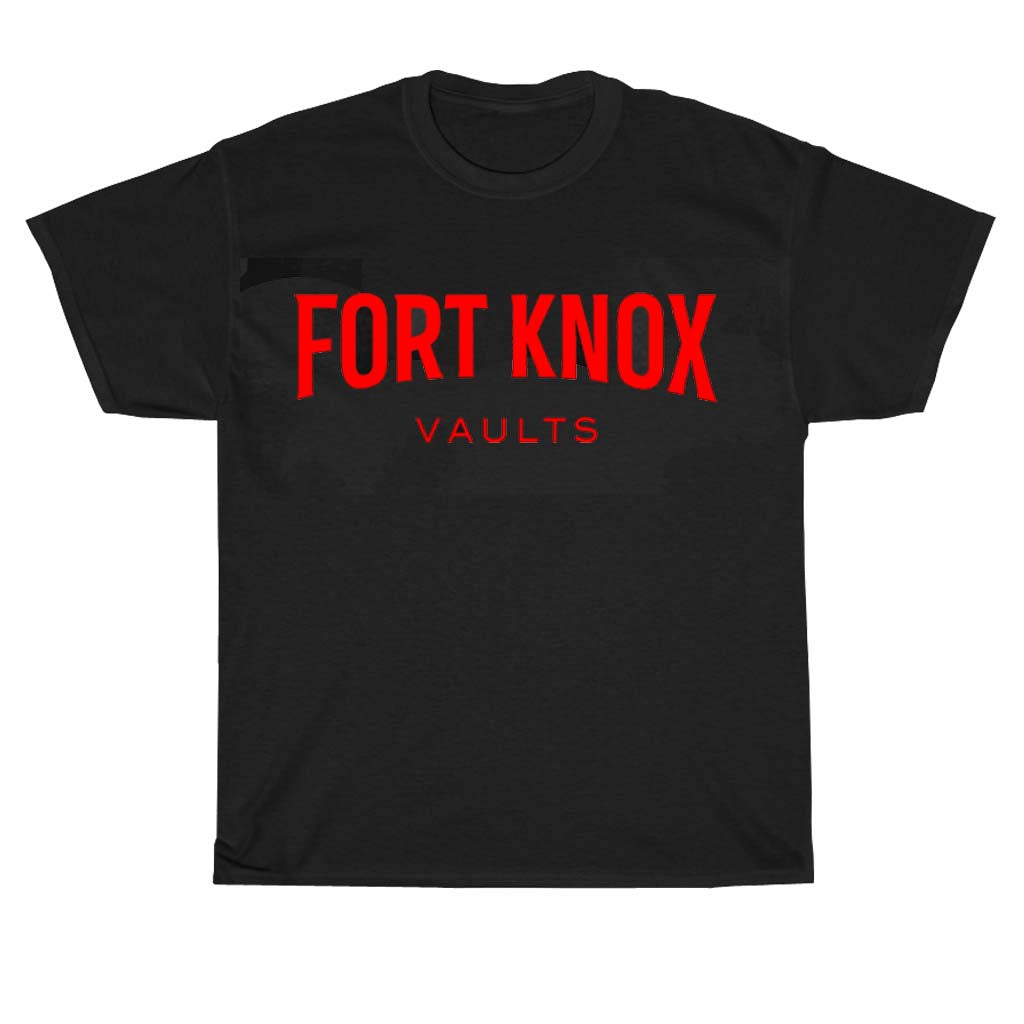 Fort Knox Red Logo Men's Unisex T Shirt Size S to 3XL