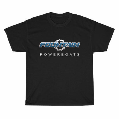 Fountain Powerboats Logo Men's Unisex T Shirt Size S to 3XL